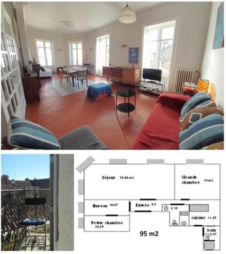 Les 7 Balcons, Comedie-Gare, Parking, Spacieux Lumineux Appt Haussmannien Montpellier Exteriér fotografie