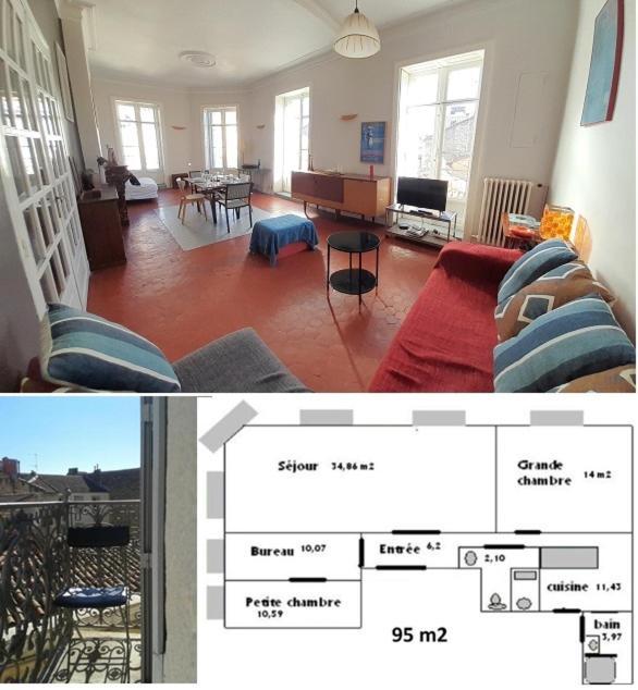 Les 7 Balcons, Comedie-Gare, Parking, Spacieux Lumineux Appt Haussmannien Montpellier Exteriér fotografie
