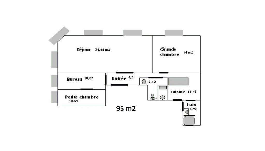 Les 7 Balcons, Comedie-Gare, Parking, Spacieux Lumineux Appt Haussmannien Montpellier Exteriér fotografie